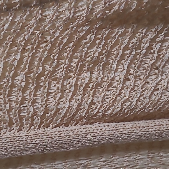 Chico's travelers sweater jacket with fringes no pockets - Picture 2 of 11